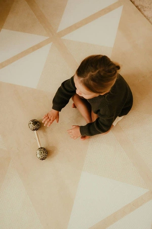 TODDLEKIND Mata do zabawy piankowa podłogowa Prettier Playmat Kyte Wheat