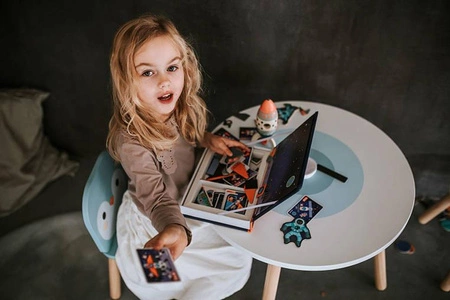 Magnetyczna układanka Kosmos Magnetibook, Janod