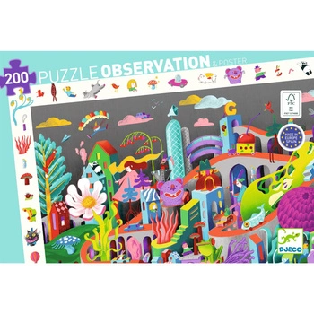 Puzzle obserwacja FANTAZYJNE MIASTECZKO DJ07462