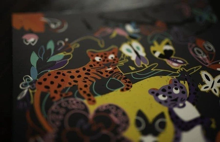 Zestaw kreatywny Do zdrapywania Zwierzęta świata 5+, Janod