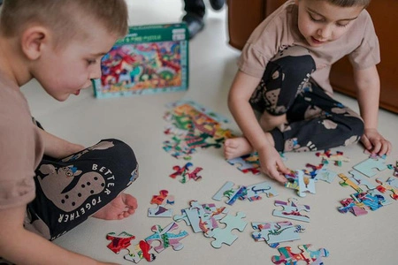 Mudpuppy Puzzle obserwacyjne Potężne dinozaury 64 elementy 4+