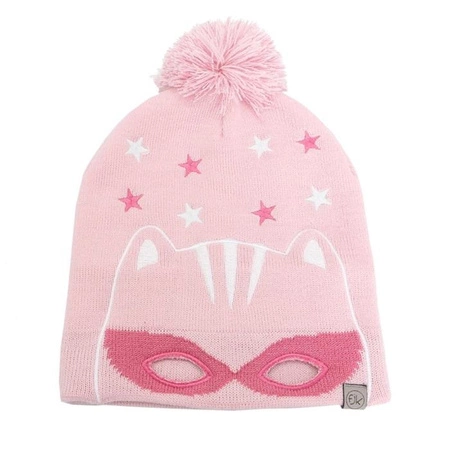 FlapJack Czapka dla Dziecka z Pomponem Kotek M/L