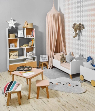 3 Sprouts Skrzynka na Zabawki Składana Large Blue