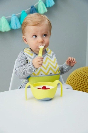 Kubek niewysypek BLW, Lemon Sherbet, b.box