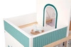 TOOKY TOY Duży Drewniany Domek dla Lalek + Figurki FSC