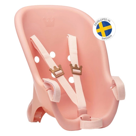 Fotelik rowerowy dla lalki zabawka dla dzieci nauka bezpieczeństwa Skrallan