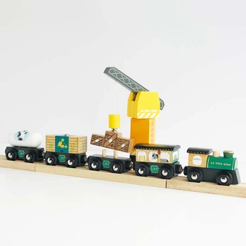 Zestaw pociągów zielonych Le Toy Van