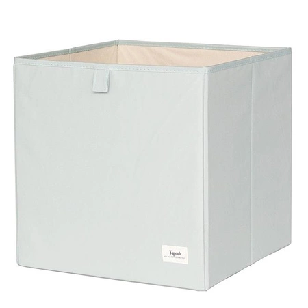 3 Sprouts Pudełko na Zabawki Recycled Solid Green