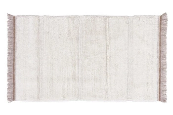 Dywan wełniany Steppe White 80x140 cm Lorena Canals