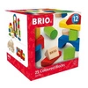 BRIO Kolorowe Drewniane Klocki 25 el.