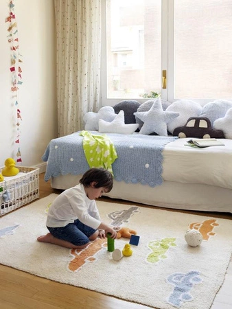 Lorena Canals Poduszka Topo Azul