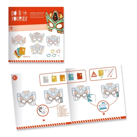 Zrób to sam - maski SUPERROBOTY DJ07924