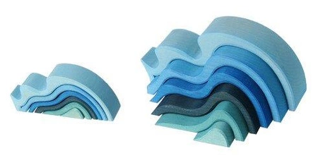 Kształt Fale, niebieski, 1+, Grimm's