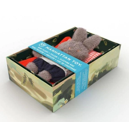 Maskotka dla dzieci Króliczek Berry i jego zakątek 159960-Manhattan Toy, przytulanki w pudełeczku