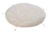 Dywan bawełniany/Pufa Lou Natural Ø120 cm Lorena Canals