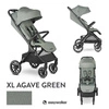 Easywalker Jackey2 XL Przestronny, samoskładający się wózek spacerowy z kołami XL Agave Green