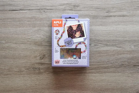 Mini zestaw do tworzenia biżuterii Apli Kids - Star