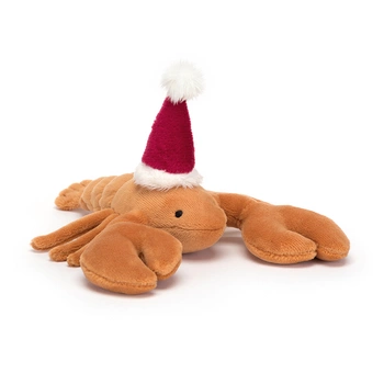 JellyCat Homar w Czapce Mikołaja 9 cm