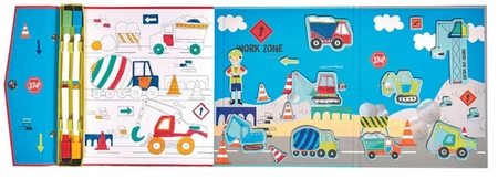 Na budowie wielofunkcyjna plansza magnetyczna 4 w 1