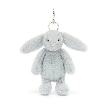 JellyCat - Breloczek Króliczek Srebrny 18 cm