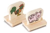 Stempelki Mój pierwszy drewniany zestaw pieczątek Zwierzęta na farmie Melissa and Doug 12390-MD