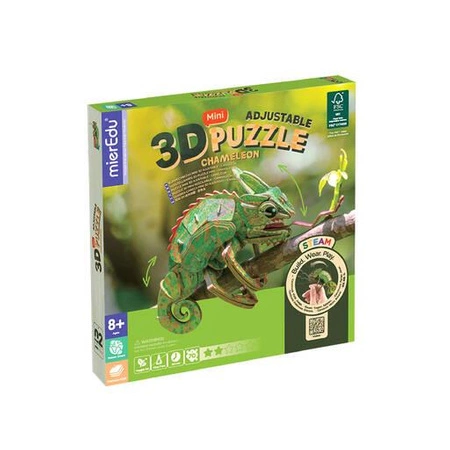 mierEdu Puzzle 3D mini - Kameleon ME4111