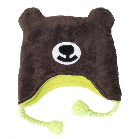 FlapJack Czapka Zimowa Żabka/Miś L