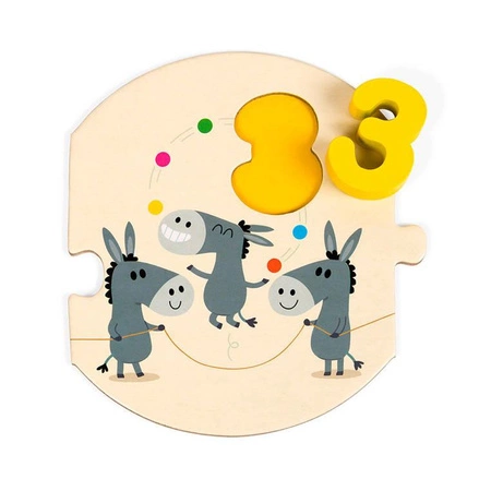 Puzzle Uczę się liczyć, Janod