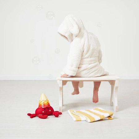 Janod Zabawka do kąpieli krab z muszelkami 10m+