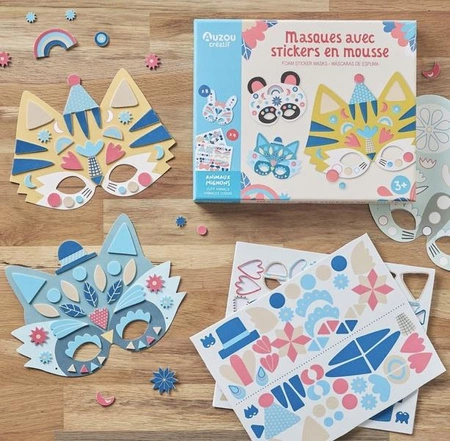 Auzou Piankowe dekorowanie masek Zwierzątka 503174