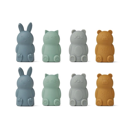 Pacynki na palce blue/ multi mix liewood