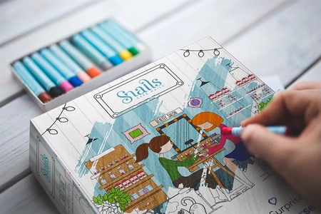 Kalendarz adwentowy z kosmetykami Snails