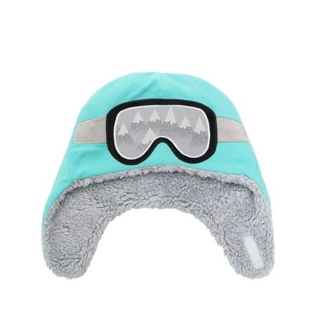 FlapJack Dwustronna Czapka Zimowa Wilk/Narciarz M