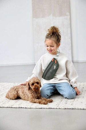 PALOPA Torebka nerka na smakołyki dla psa mini Enja dark olive