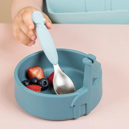 Done by Deer Peekaboo Zestaw Obiadowy Blue