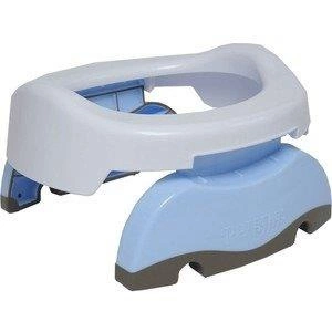 2w1 Potette Plus: Nocnik dla dziecka i nakładka na toaletę, biało-niebieski, Potette Plus