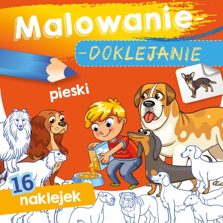 Pieski. Malowanie-doklejanie