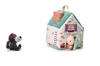 LILLIPUTIENS Zestaw 3 domków dla świnek i wilka 18 m+