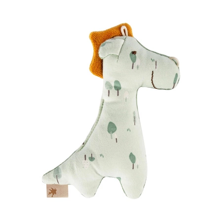 Pierwsza przytulanka Smok grzechotka dla dzieci maskotka zabawa sigikid