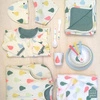 Śliniak bawełniany, bandana, seria Gruszki | Maison Petit Jour®