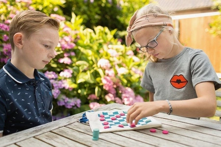 BS Toys, Podróżna gra 3w1 - warcaby, szachy, kółko i krzyżyk