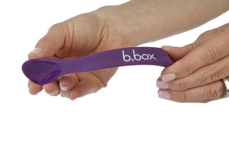 Silikonowe łyżeczki 2 szt., czerwono-niebieskie, b.box