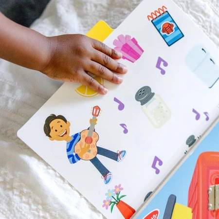 Drewniana tablica aktywności z okienkami Domek Blue’s Clues & You 33042 Melissa & Doug