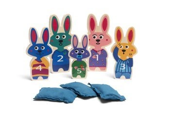BS Toys, Drewniana gra zręcznościowa Króliczki