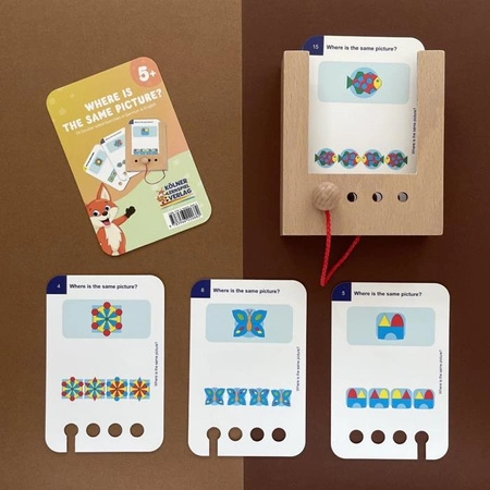 WiemTo Pudełko i 6 Zestawów Kart. Zestaw dla dzieci 5+