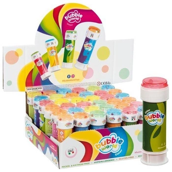 Bańki mydlane Bubble World, 1szt. 60ml