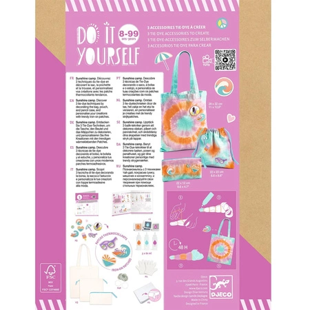 Zrób to sam - FARBOWANIE METODĄ TIE-DYE DJ07942