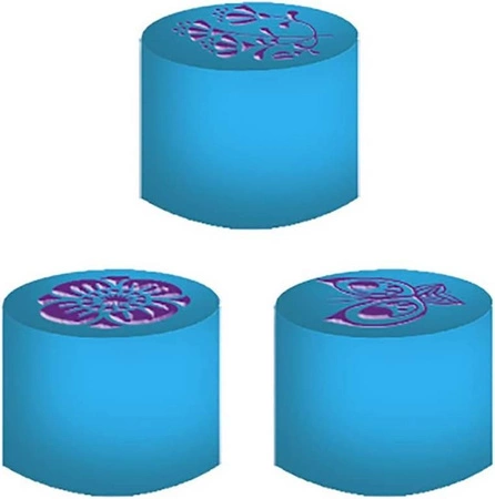 Zestaw kreatywny Stamp and Scrub Motives Lovely Animals 3+, Janod