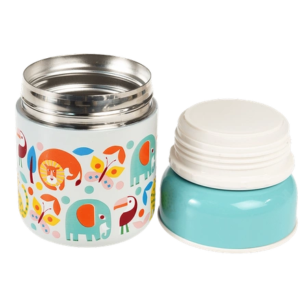 Termos na jedzenie, Dzikie Zwierzęta, 280 ml, Rex London