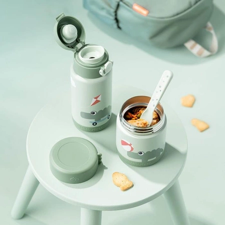 Done by Deer Termos Obiadowy dla Dziecka 300ml Playground Green